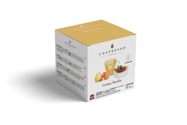L'ESPRESSO Crème Brulée Nespresso® komp* - 10er Pack