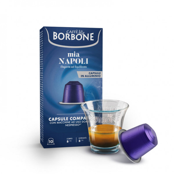 Borbone mia Napoli Nespresso® kompatibel* - 10er Pack