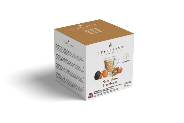 L'ESPRESSO Nocciolino Nespresso® kompatibel*- 10er Pack