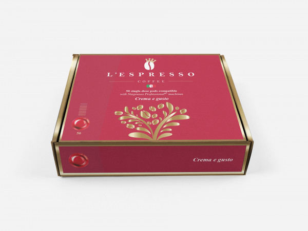 Nespresso Professional L'ESPRESSO Crema e Gusto Espresso Forte Nespresso® kompatibel - 50er Pack