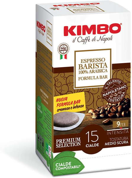 KIMBO Pads Espresso Barista 100% Arabica - 15er Pack
