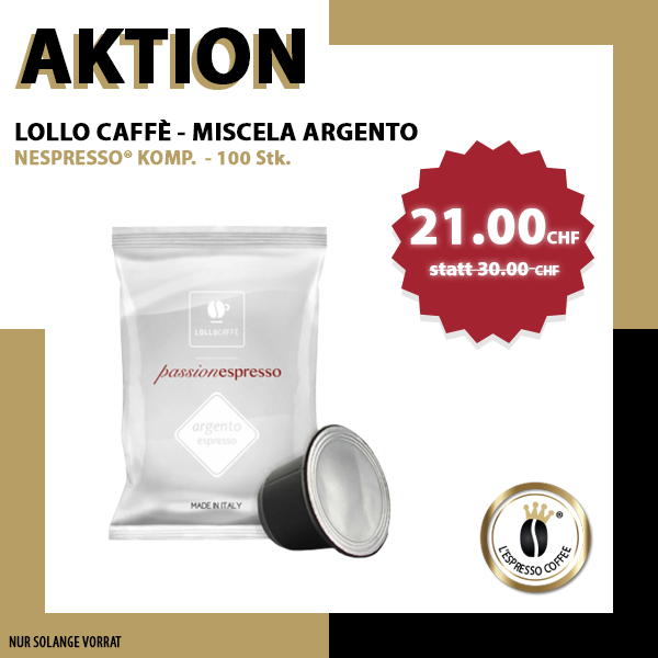 LOLLO CAFFÈ Miscela Argento Nespresso® komp* - 100er Pack