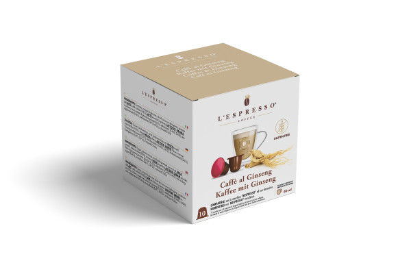 L'ESPRESSO Ginseng Nespresso® kompatibel* - 10er Pack