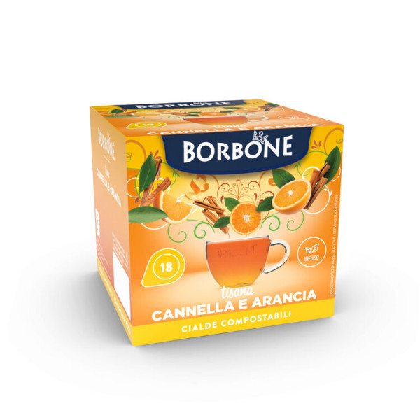 Borbone Tisana Cannella e Arancia Pads - 18er Pack
